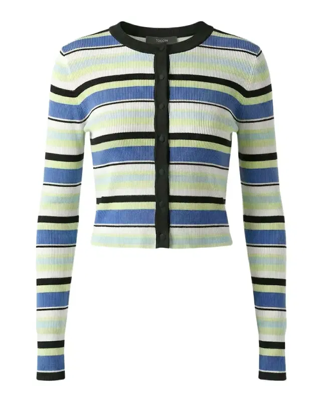 Zoe Cropped Fitted Cardigan