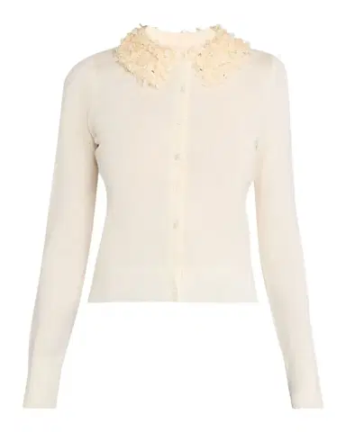 Ulla Johnson Anna Embellished Merino Cardigan | Thumbnail 1 Ulla Johnson Anna Embellished Merino Cardigan | Thumbnail 1