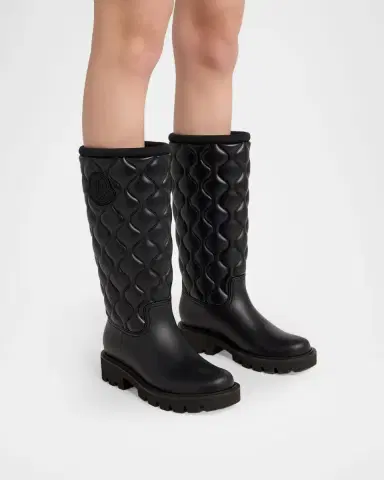 Moncler Kickstream Quilted Mid-Calf Boots | Thumbnail 2 Moncler Kickstream Quilted Mid-Calf Boots | Thumbnail 2