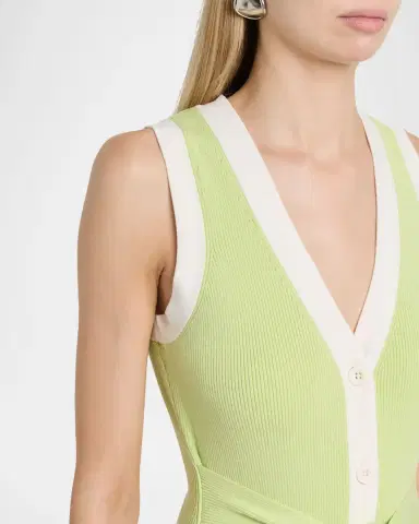 Toccin Victoria Tie-Front Midi Dress | Thumbnail 5 Toccin Victoria Tie-Front Midi Dress | Thumbnail 5