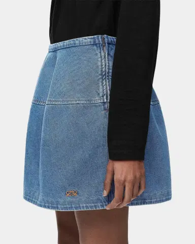Loewe Denim Mini Skirt | Thumbnail 4 Loewe Denim Mini Skirt | Thumbnail 4