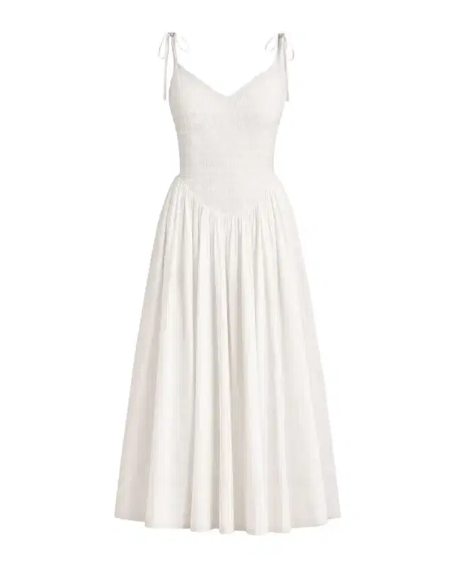 Toccin Amaya Smocked Midi Dress