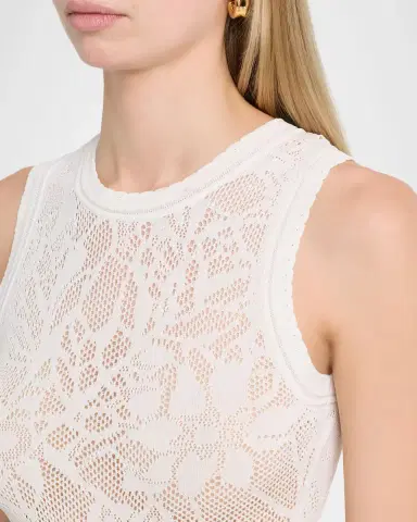 Toccin Lettie Lace Tank Top | Thumbnail 5