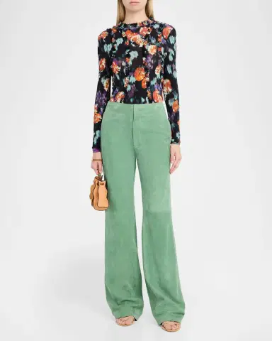 Ulla Johnson Freja Suede Pants | Thumbnail 2
