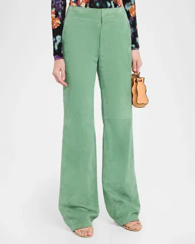 Ulla Johnson Freja Suede Pants | Thumbnail 4