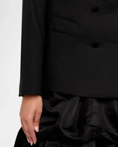 Dorothee Schumacher Casual Sophistication Linen-Cotton Tuxedo Blazer | Thumbnail 5 Dorothee Schumacher Casual Sophistication Linen-Cotton Tuxedo Blazer | Thumbnail 5