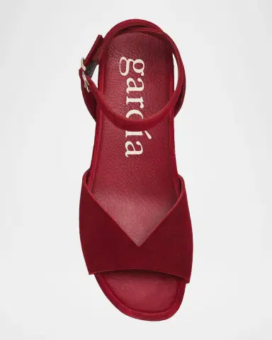 PEDRO GARCIA 40mm Wamika Suede Ankle-Strap Sandals | Thumbnail 4 PEDRO GARCIA 40mm Wamika Suede Ankle-Strap Sandals | Thumbnail 4