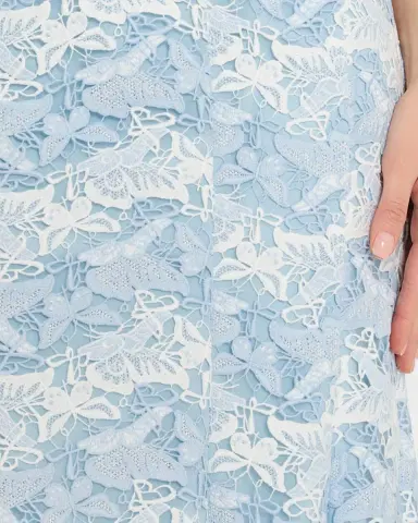 Milly Meg Butterfly Lace Midi Dress | Thumbnail 3 Milly Meg Butterfly Lace Midi Dress | Thumbnail 3