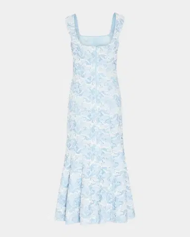 Milly Meg Butterfly Lace Midi Dress | Thumbnail 4 Milly Meg Butterfly Lace Midi Dress | Thumbnail 4