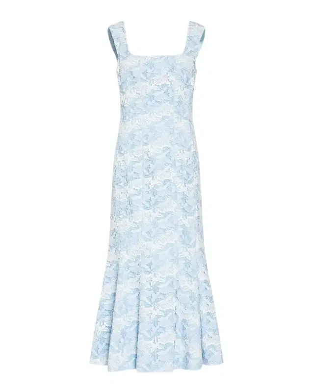 Milly Meg Butterfly Lace Midi Dress