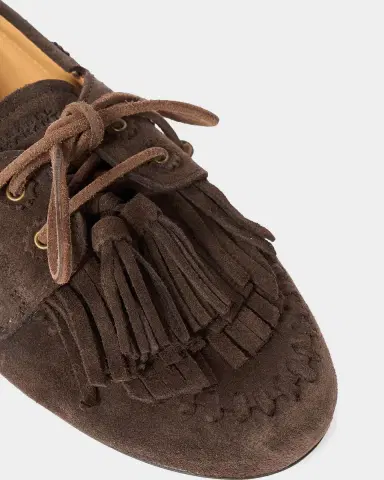Isabel Marant Fersi Tassel-Embellished Suede Loafers | Thumbnail 2 Isabel Marant Fersi Tassel-Embellished Suede Loafers | Thumbnail 2