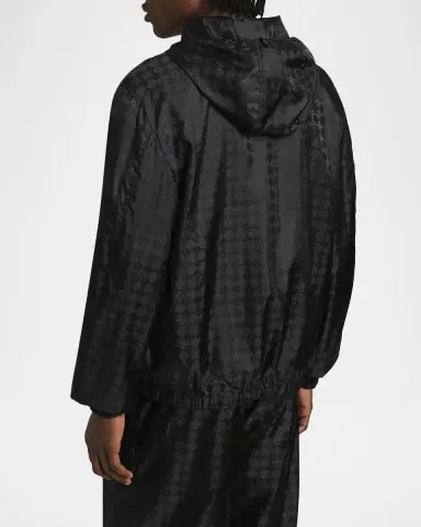 AMIRI Men's Nylon MA Quad Full-Zip Hoodie | Thumbnail 2