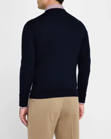 Ralph Lauren Purple Label Men's Cashmere Crewneck Sweater | Thumbnail 3
