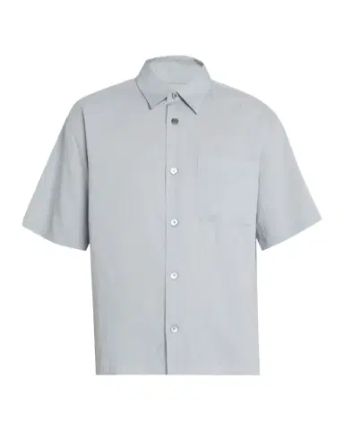 Frame Men's Viscose Blend Pocket Short-Sleeve Shirt | Thumbnail 1