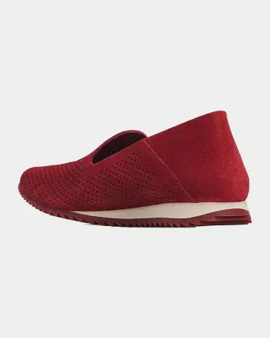 PEDRO GARCIA Cristiane Perforated Suede Loafers | Thumbnail 5