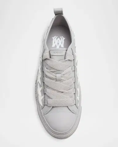 AMIRI Men's Stars Court Leather Low-Top Sneakers | Thumbnail 3 AMIRI Men's Stars Court Leather Low-Top Sneakers | Thumbnail 3