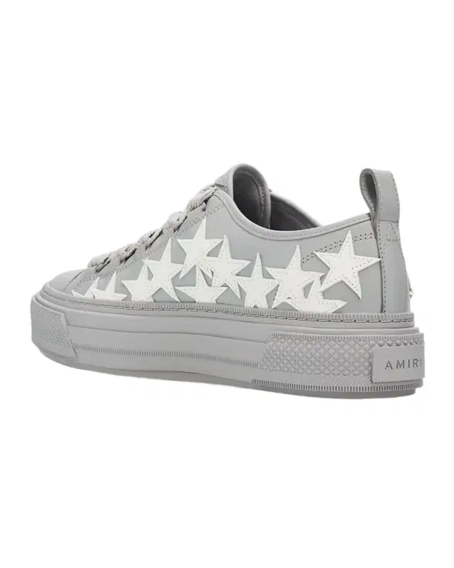 Amiri Men 's Stars Court Leather Low-Top Sneakers