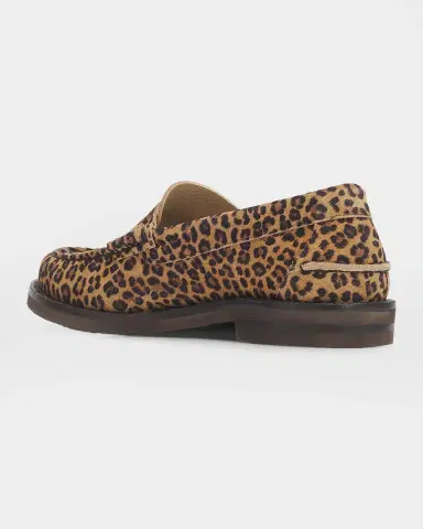 PEDRO GARCIA Sabela Leopard-Print Loafers | Thumbnail 4
