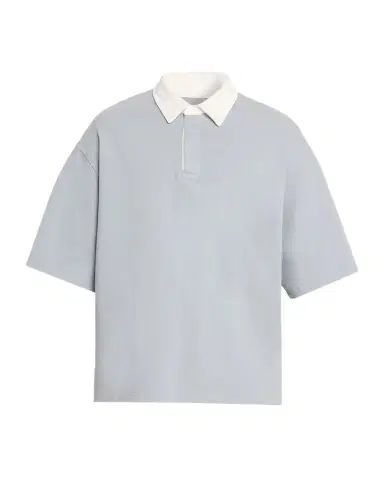 Frame Men's Cotton Drop-Shoulder Polo Shirt | Thumbnail 1 Frame Men's Cotton Drop-Shoulder Polo Shirt | Thumbnail 1