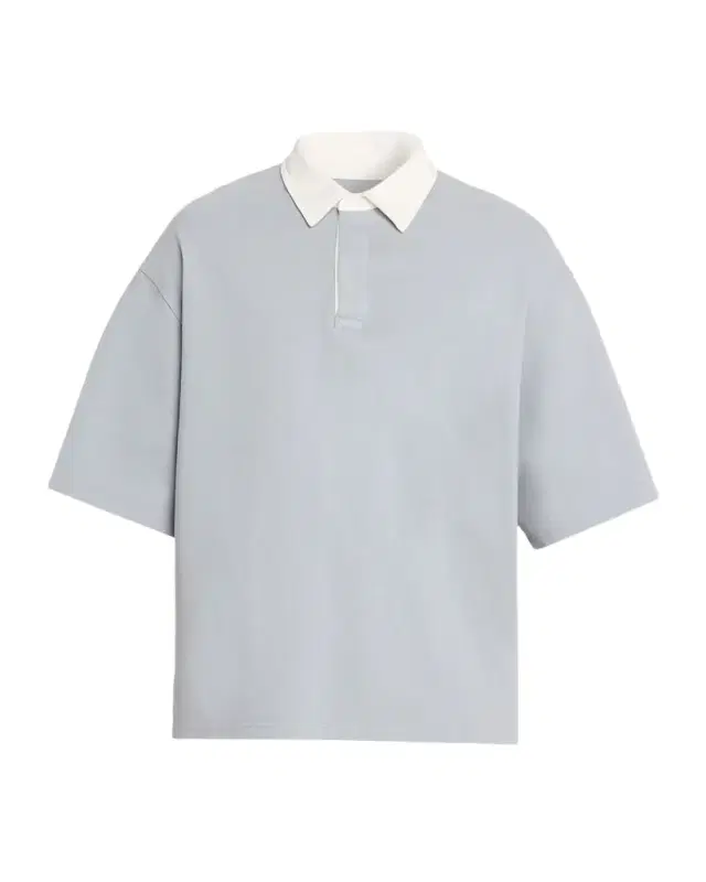 Men 's Cotton Drop-Shoulder Polo Shirt