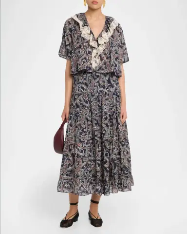 Veronica Beard Pamelis Paisley Top | Thumbnail 2 Veronica Beard Pamelis Paisley Top | Thumbnail 2