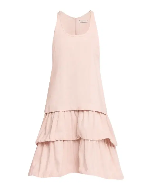 Dorothee Schumacher Casual Sophistication Tiered Linen-Cotton Midi Dress