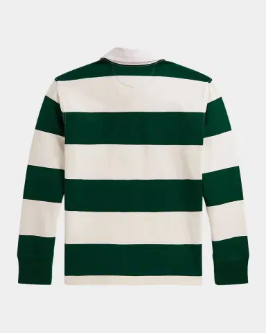 Ralph Lauren Boy's The Iconic Rugby Shirt, Size S- | Thumbnail 2
