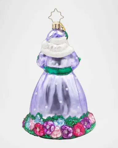 Christopher Radko Santa in Full Bloom Christmas Ornament | Thumbnail 2 Christopher Radko Santa in Full Bloom Christmas Ornament | Thumbnail 2