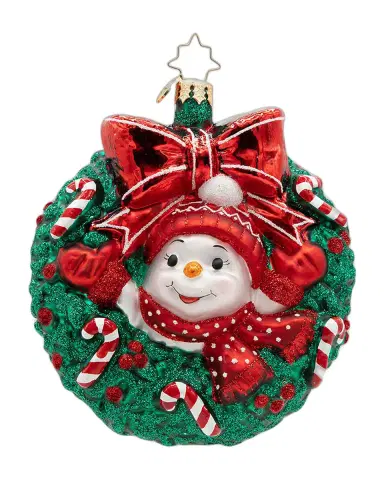Christopher Radko Candy Cane Cuddles Christmas Ornament | Thumbnail 3