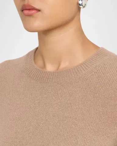 Vince Wool & Cashmere Short-Sleeve Sweater | Thumbnail 5 Vince Wool & Cashmere Short-Sleeve Sweater | Thumbnail 5