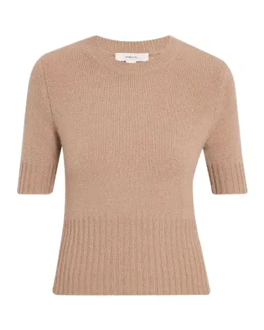 Vince Wool & Cashmere Short-Sleeve Sweater | Thumbnail 1 Vince Wool & Cashmere Short-Sleeve Sweater | Thumbnail 1