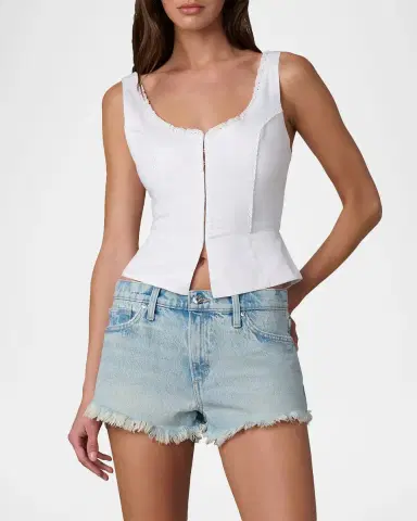 Joe's Jeans x WeWoreWhat The Femme Corset Top | Thumbnail 4