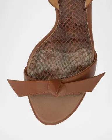Alexandre Birman 60mm Clarita Leather Slingback Sandals | Thumbnail 4