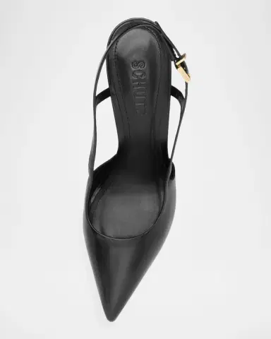 Schutz 110mm Boris Leather Slingback Pumps | Thumbnail 4 Schutz 110mm Boris Leather Slingback Pumps | Thumbnail 4