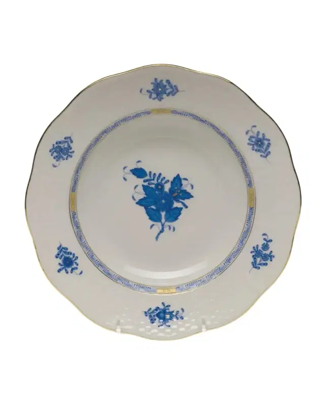 Herend Chinese Bouquet Rim Soup Bowl