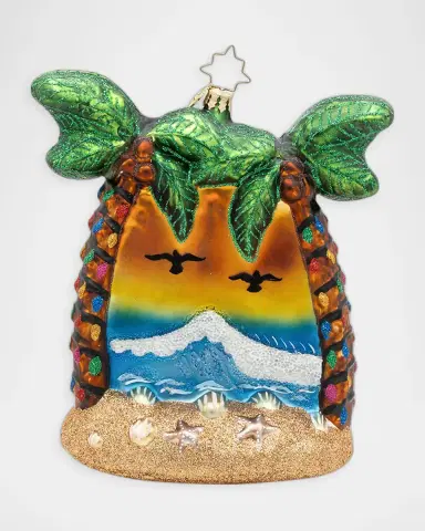 Christopher Radko Santa's Breezy Break Christmas Ornament | Thumbnail 2