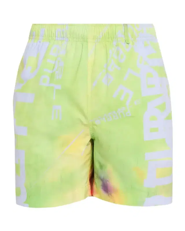 PURPLE Men 's All Around Logo Shorts