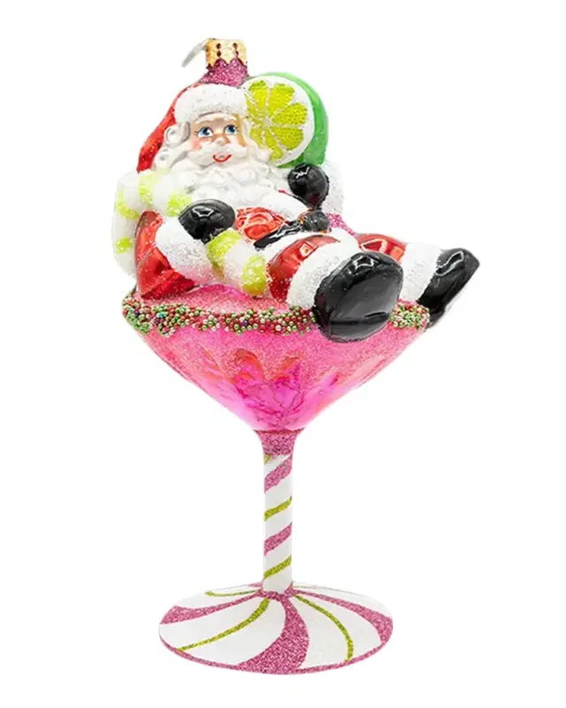 Christopher Radko Santa's Christmas Cosmo Ornament