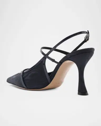 Alexandre Birman 85mm Tita Moire Slingback Pumps | Thumbnail 3 Alexandre Birman 85mm Tita Moire Slingback Pumps | Thumbnail 3
