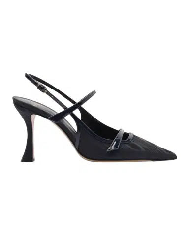 Alexandre Birman 85mm Tita Moire Slingback Pumps | Thumbnail 1 Alexandre Birman 85mm Tita Moire Slingback Pumps | Thumbnail 1