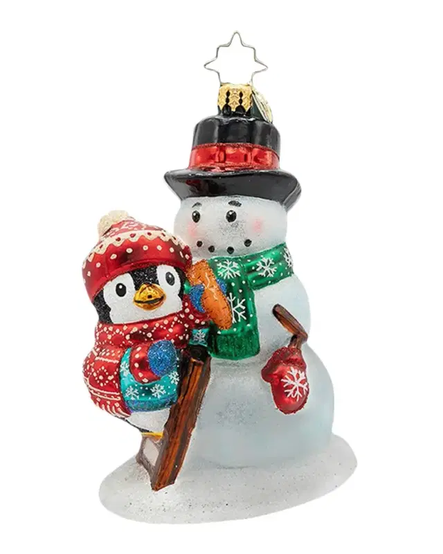Christopher Radko A Flurry of Friendship Christmas Ornament