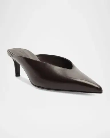 Schutz 55mm Loren Leather Mule Pumps | Thumbnail 2 Schutz 55mm Loren Leather Mule Pumps | Thumbnail 2