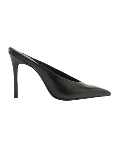 Schutz 100mm Loren Leather Mule Pumps | Thumbnail 1 Schutz 100mm Loren Leather Mule Pumps | Thumbnail 1
