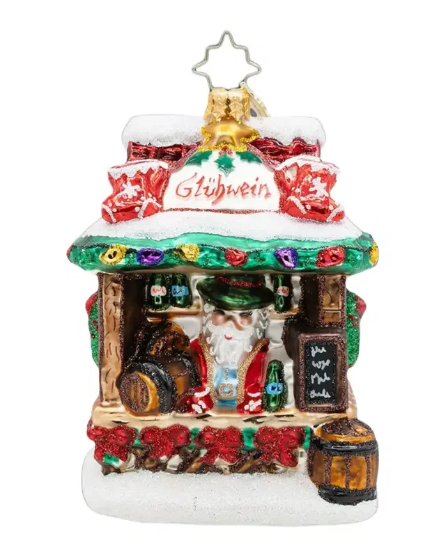 Christopher Radko Gluhwein Greetings Christmas Ornament