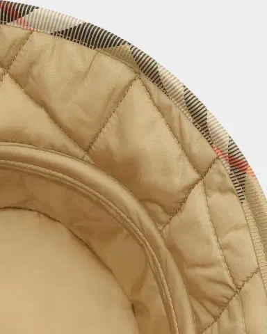 Burberry Check EKD Quilted Bucket Hat | Thumbnail 2