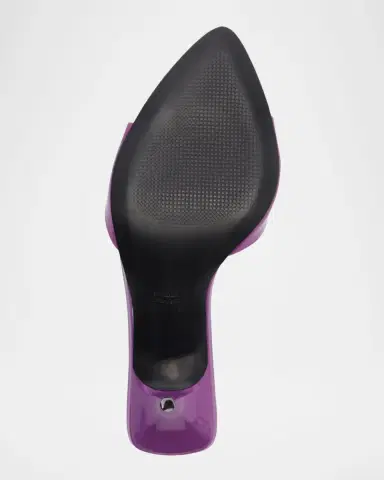 Schutz 75mm Elodie Patent Leather Mules | Thumbnail 5