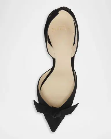 Alexandre Birman 85mm Clarita Suede Slingback Pumps | Thumbnail 5