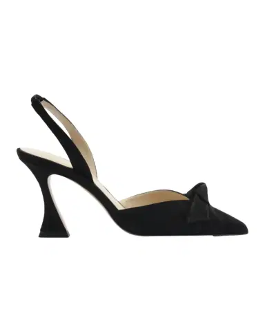 Alexandre Birman 85mm Clarita Suede Slingback Pumps | Thumbnail 1