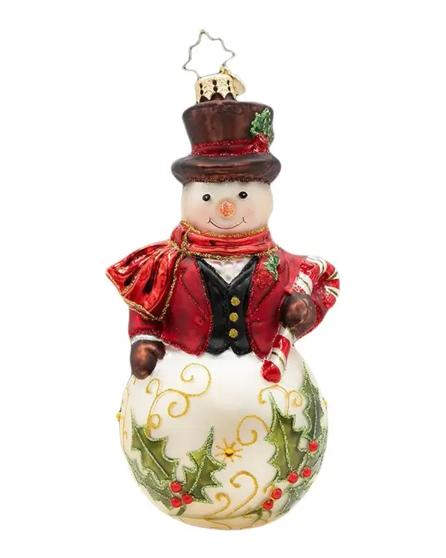 Christopher Radko The Jingle Gent Christmas Ornament