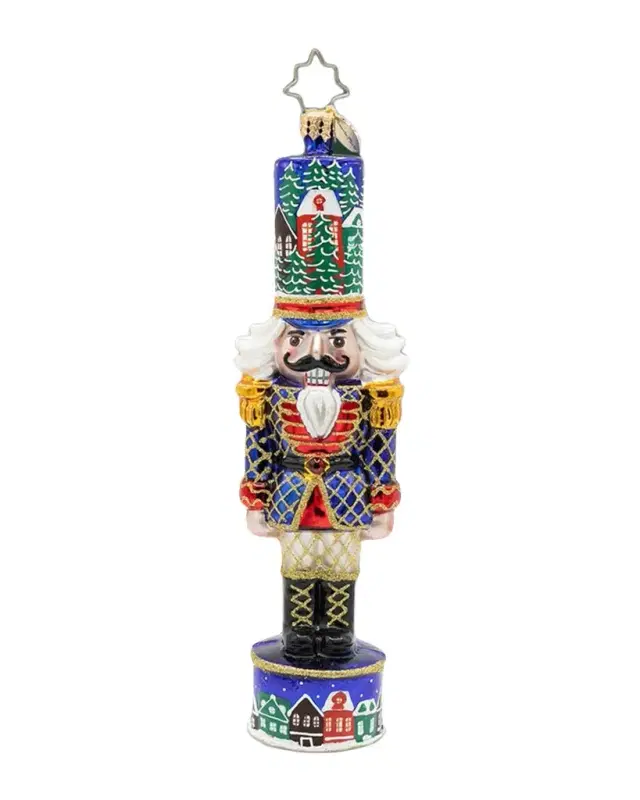 Christopher Radko Christmas Sentinel Nutcracker Christmas Ornament